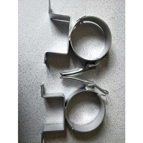 Bulk cement tank car accessories ash pipe bracket bracket hoop hoop unloading pipe bracket hoop hoop hoop