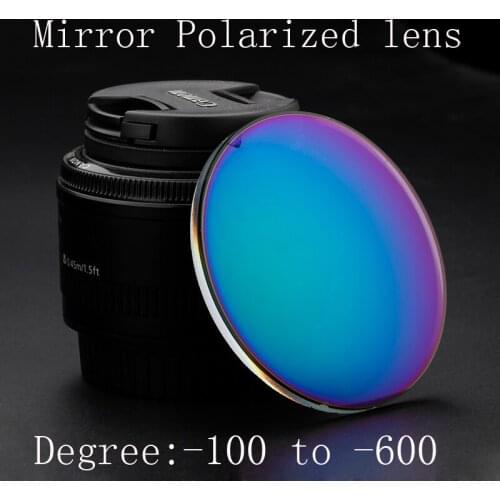 Custom Myopia sunglasses Prescription nearsighted lens women men discount sun glasses mirror polarized lens Optics eyewear