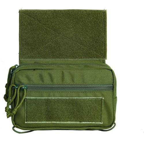 Drop Down Pouch Belly Tactical Utility Dump Pack Bag Hook&Look Sack Sub Abdominal For D3 Chest Rig MK3 Vest Hunting Accessories