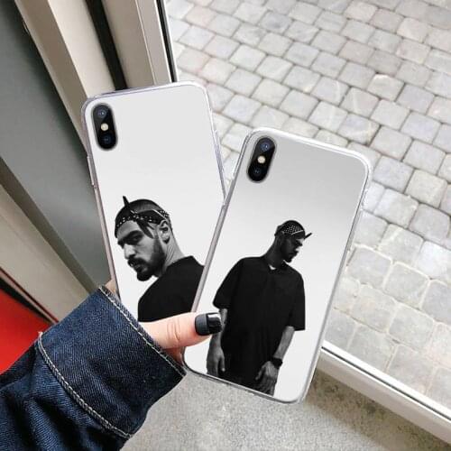 Miyagi & Endshpiel singer Phone Case Transparent for iPhone 6 7 8 11 12 s mini pro X XS XR MAX Plus
