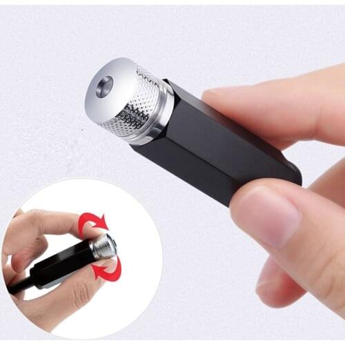 USB Car Roof Star Night Light Projector Atmosphere Galaxy Lamp Decorative for Ford Focus Fusion Escort Kuga Ecosport Fiesta