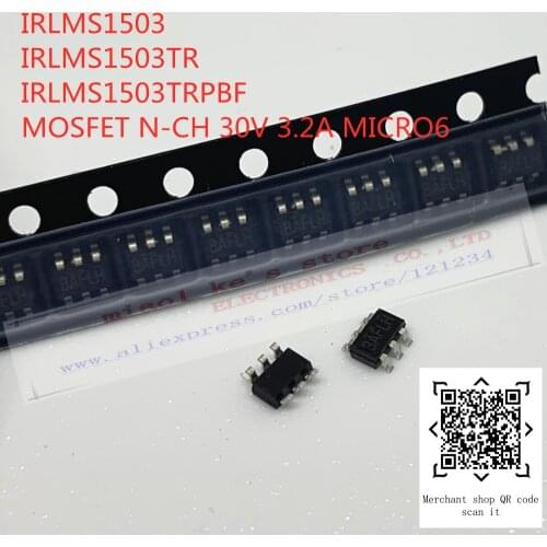 [10pcs]100%New original: IRLMS1503TRPBF IRLMS2803TRPBF IRLMS5703TRPBF IRLMS6702TRPBF IRLMS1503 IRLMS2803 IRLMS5703 IRLMS6702