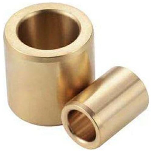 3pcs the inside diameter of 6mm OD 10mm bearing wear-resistant bush brass sets self-lubricating oil bushing 6mm-20mm length