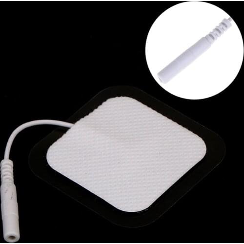 5/10/20PCS Silicone Gel Electrode Pads Tens Electrodes Digital Therapy Machine Massage Reusable Nerve Muscle Stimulator