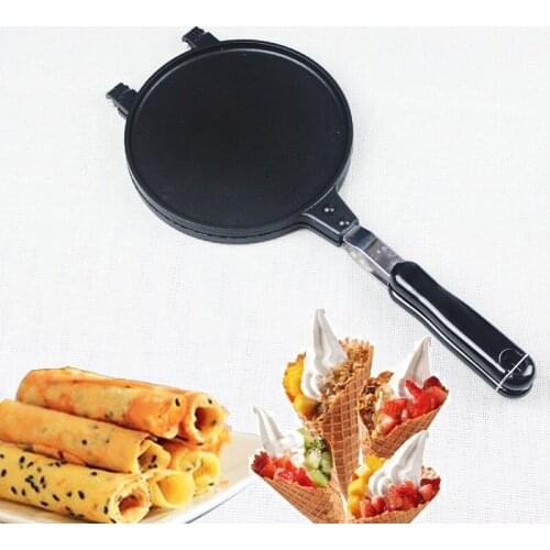 Household Waffle Bake Maker Kitchen Non-Stick Aluminum Alloy Waffle Maker Pan Mould Mold Press Plate Waffle Iron Baking Tools