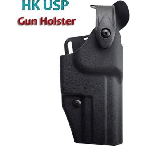 HK USP Pistol Black Gun Holster Tactical Airsoft Waist Holster Military Pneumatics Weapons Hunting Equipment Accessories