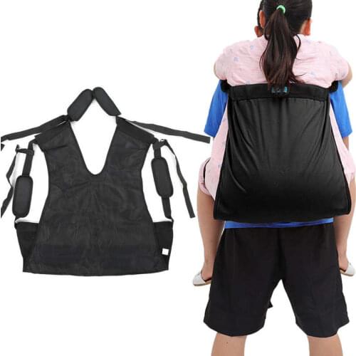 Elderly Transfer Back Sling Nylon Patient Lift Strap Hemiplegia Moving Paralyzed Aids Disabled Elderly Supplies