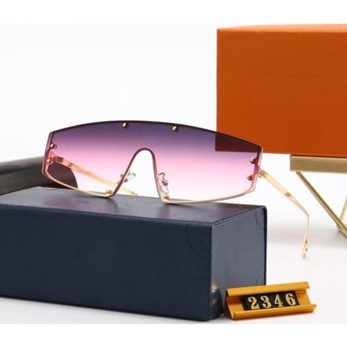 New 2021 Oversized Goggle Sunglasses Men Women Fashion gradient lenses Shades UV400 Vintage Glasses Gafas