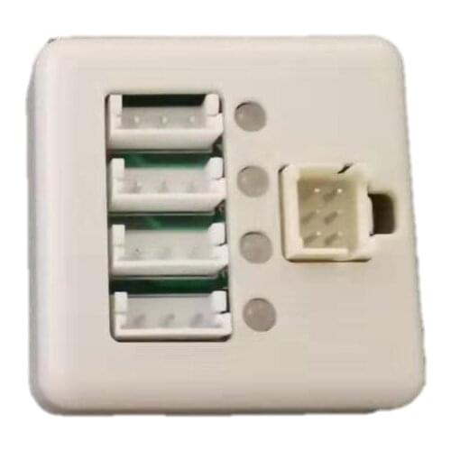 Inductor Junction Box Digital IO Wiring Terminals Puncture Type Small Plug - in Junction Box ADK-IO-4N