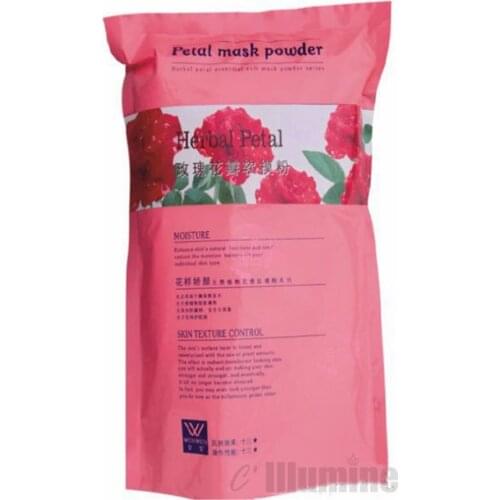 Rose Petal Chamomile Lavender Jasmine Mask Powder Peel Off Modeling Mask Clay Beauty Salon Water Replenishment White 800g