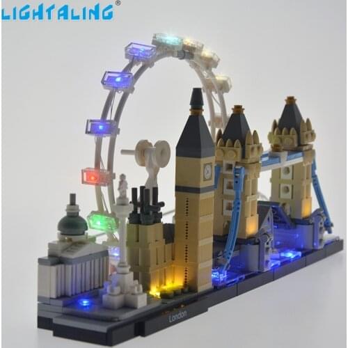 LIGHTALING Led Light Kit For 21034 Architecture London Skyline Compatible With 10678 , (NOT Include The Model)