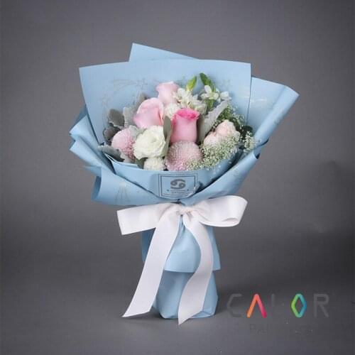 20pcs/lot Twelve Constellation Patterns Flower Wrapping Paper Home Decoration Constellation Pattern Paper Bouquet Material