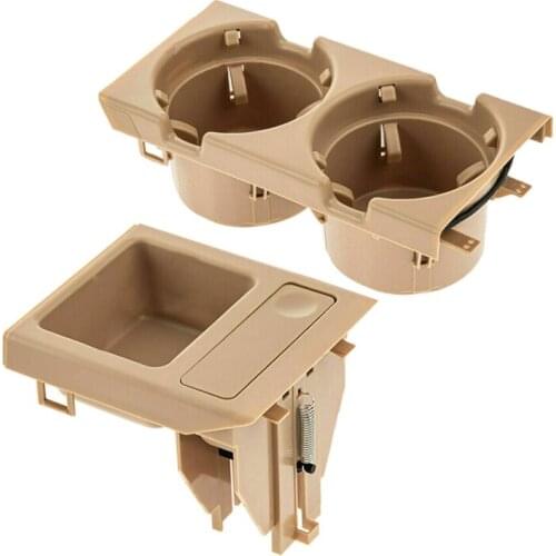 51168217955 51168248505 1 Set 51169415184 Center Console Cup Drinks Coin Storage Holder Box Tray Fit for BMW 3 Series E46