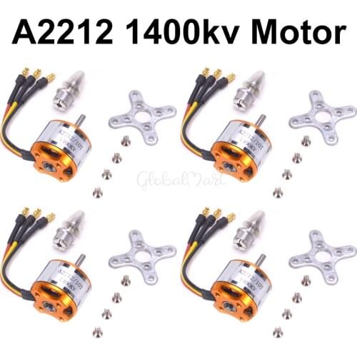 A2212 2212 1400KV 2-3S 3.17mm Outrunner Brushless Motor 10T for RC FPV Fixed Wing Airplane Aircraft Multicopter