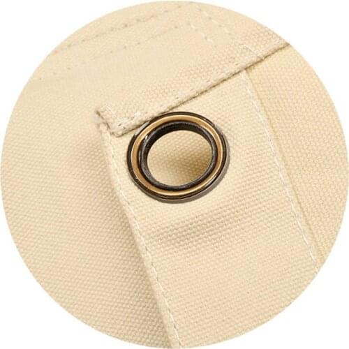 Canvas Work Apron, Multifunction Tool Aprons with Pockets Back Cross Workshop Ap U2JC