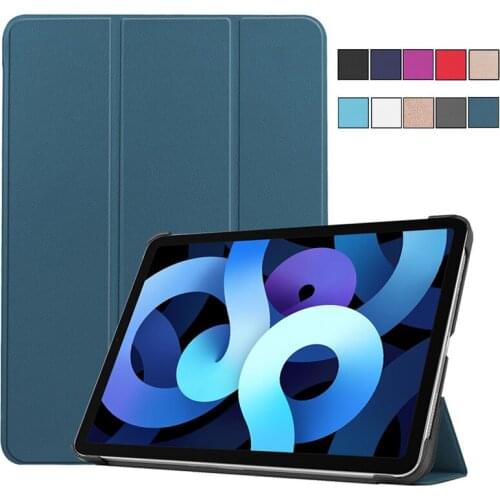 Laptop Case for IPad Air 2020 Case 10.9 Inch Folding PU Leather Stand Protective Tablet Cover for IPad Air 4 Case Coque 2020