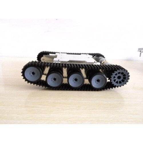 DIY Part Smart Tank Car Chassis Tracked Caterpillar Crawler Robot Platform with Dual DC 12V 350rpm Motor for Arduino