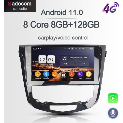 DSP PX6 10.1" 2 din Android 10.0 8 Core 4GB RAM 64GB Car DVD Player For Nissan Qashqai X-Trail 2014-2017 autoradio Bluetooth 5.0