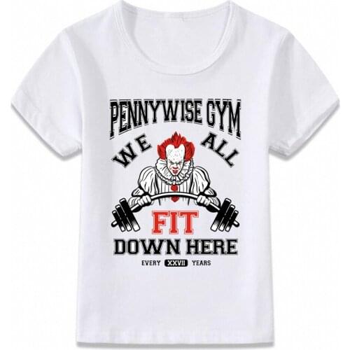 Cartoon t shirt for girls tshirt Kids Clothes Horror It Pokemon Mashup and Mr Mime Halloween Losers Club Gift Boys Toddler Tee