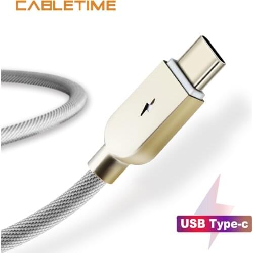 CABLETIME USB C Cable for Oneplus 5 USB C Charge Cable Power insulation Charge Type C Cable for Samsung S9 Huawei Xiaomi N157