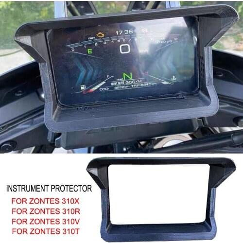Speedometer Cover Instrument Sun Visor Meter Cluster Guard With Protection For ZONTES ZT310R ZT310X ZT310T ZT310V ZT310 310X V