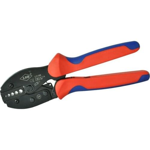 LY-06 High Quality Hand Crimping Tools for crimping coaxical cables 8.9,8.1,6.5mm Ratchet Pliers crimper