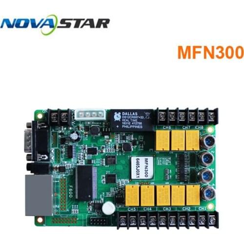 Nova MFN300 LED multifunction card Support temperature and humidity module connection