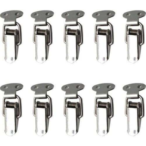 Stainless Steel Toggle Latch Mini Size Toolbox Spring Load Latch 44mm / 1.73" Length - 10 per pack