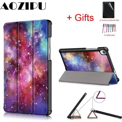 New Slim Case for Lenovo Tab M8 HD FHD 8505F TB-8505F/X 8705F TB-8705F/N 8" Tablet PU Leather Cover for Lenovo Tab M8 Case