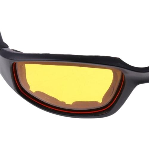 Motorcycle Riding Glasses Comfortable Vented Foam Padding on the Entire Inside of the Glasses Plus Anti Fog Lenses
