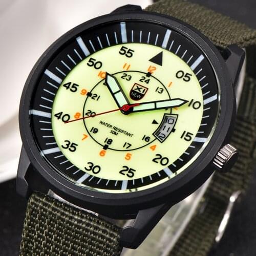 Excellent New Arrival XI Relogio Outdoor Watches Men Casual Watch Hot Sale Women Date Naylon Milita Military Wrist Watch 2330