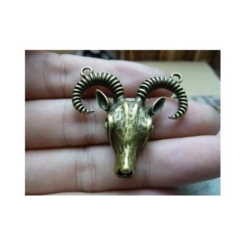 Zinc alloy pendant jewelry accessories diy handmade material charms tauren 35 * 38 mm