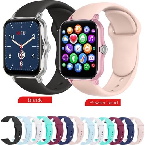 Correa For Huami Amazfit strap gts2 Mini Strap gts 2 gtr 47mm 42mm replacement SmartWatch Bracelet 20mm watch Strap Amazfit Bip