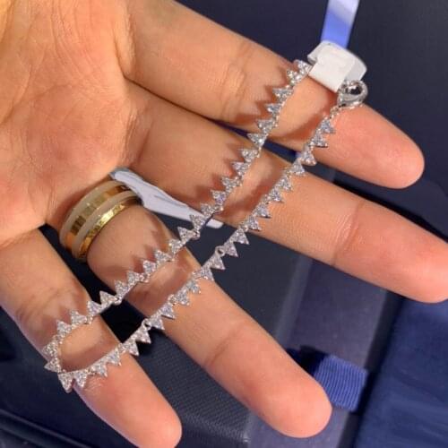 Brand 1:1Luxury Brand High Quality Silver Color Wheat Ears Bracelet Micro Cubic Zirconia Stones Women Fashion Jewelry