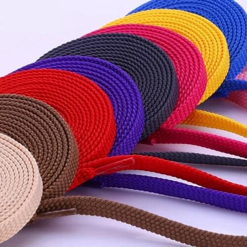 1 pair Classic Flat Shoelaces Double Hollow Woven Shoe laces 100CM / 120CM / 140CM / 160CM Outdoor Sports Leisure Shoe lace