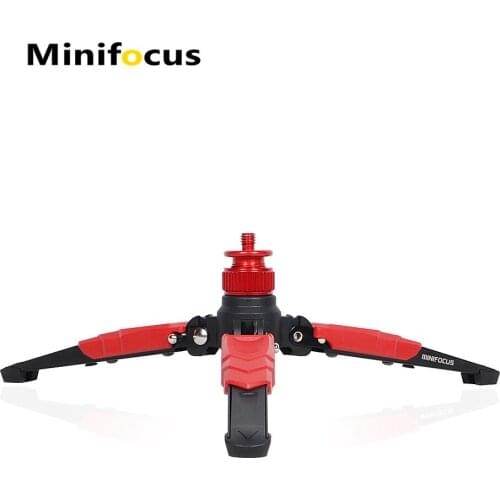 Minifocus Folding Base Universal Three feet Support Holder for DSLR Camera Monopod with External Thread 3/8" Three Legs