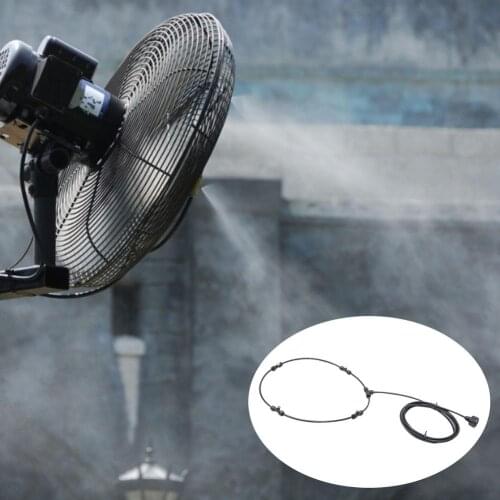 12/14/20 In Hose Outdoor Misting Fan Cooler Water Cooling Portable Patio Mist Garden Kit Summer Cool Spray Courtyard Supplies 3m