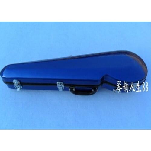 High-grade new red box sapphire fiberglass small violin case double strap