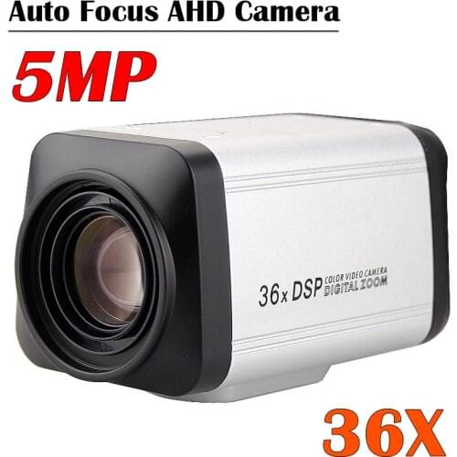 36X 5MP AHD Auto Focus ZOOM Box Camera HD 2MP 1080P ahd CCTV Security camera For AHD DVR System