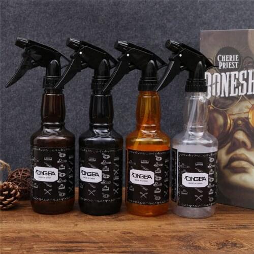 400ML/600ML Refillable Hairdressing Water Sprayer Bottle Barber Vintage Spray Mist Bottle Hair Tool Salon Hair Care Stying Tool
