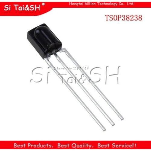 5PCS TSOP38238 IC IR RCVR MOD 38KHZ DOME AXIAL 38238 P38238 OP38238