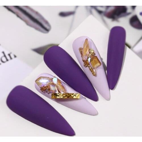 50pcs Nail Rhinestones For Nails Art Decorations Sequins Crystals Diamond 3D Stone Accessories For Manicure Decr