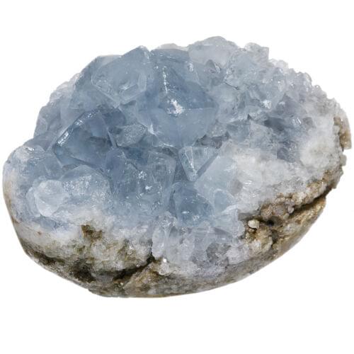 70-100 G Natural Raw Blue Celestite Crystal Quartz Cluster Geode Specimen Home Decor