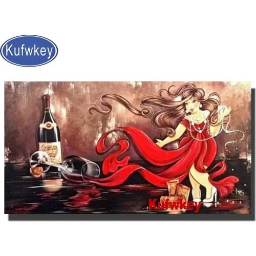 Diamond Embroidery Fat Lady,5d Diy Diamond Painting full diamond mosaic picture of rhinestones cross-stitch Portrait Cartoon