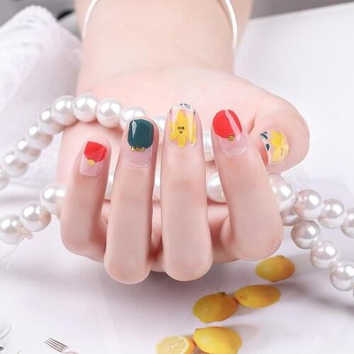 12pcs/set French Style Frangipani Daisy Nail Polish Sticker Manicure Art Decor Metallic Sequins Dazzling and Colorful