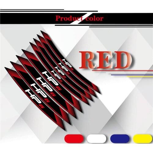 FOR BMW HP6 hp6 HP-6 Motorcycle Front Rear Wheel Stickers Creative fashion Reflective Decorative Decal Sticker Accessories LOGO