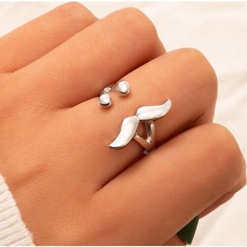 Tocona New Trendy Camel Beard Cute Ring for Women Men Lovely Animal Hollow Out Geometry Alloy Metal Party Jewelry кольца