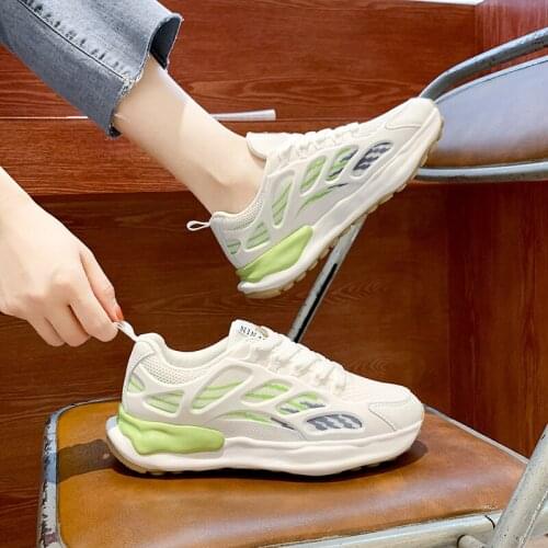 Sneakers Women Shoes Vulcanize Spring Autumn Breathable Casual Lady Flats Outdoor Running Shoes for Woman 2021