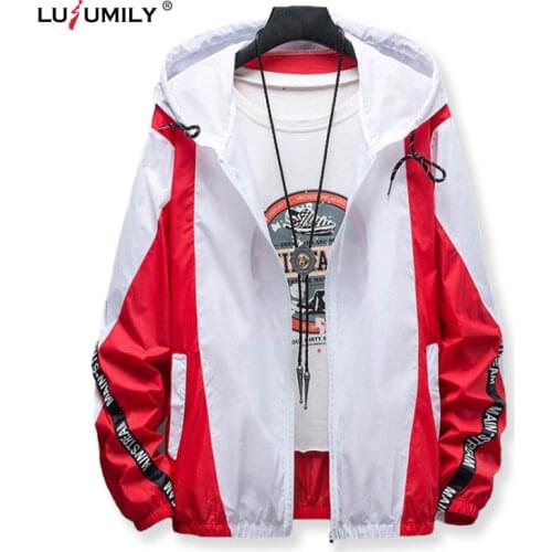 Lusumily 2021 Women Sportwear Plus Size 5XL Loose Windbreaker Thin Coat Jacket Female Casual Jacket Outwear Girl Tops
