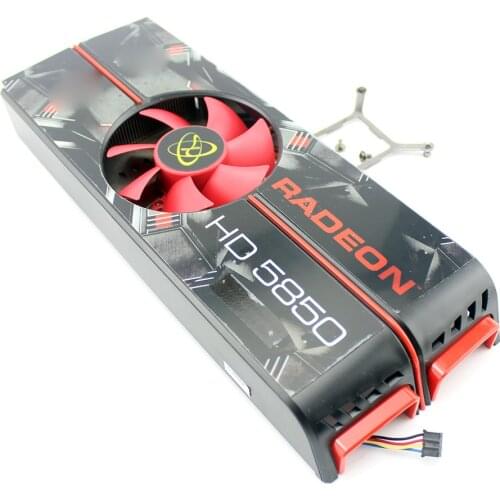 NEW Fan For XFX For AMD HD5850 53*53MM HD 5850 Graphics card Graphics card heat sink cooling fan Display card radiator